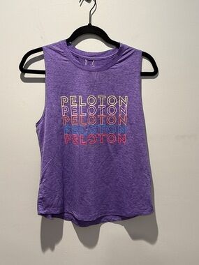 Spiritual Gangster Peloton Purple Sleeveless Tank sz medium